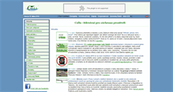 Desktop Screenshot of calla.cz