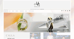 Desktop Screenshot of calla.pe