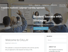 Tablet Screenshot of calla.ws